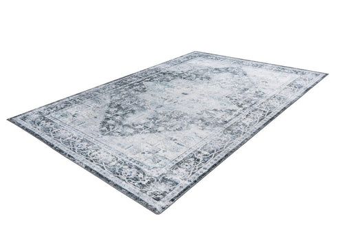 Soho 403 Grey Machine Washable Rug with Medallion - ADORE RUGS and FLOORING